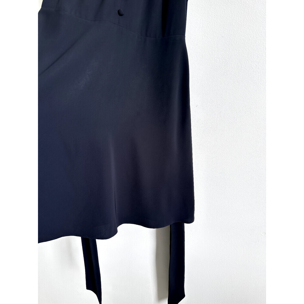 Lauren Ralph Lauren women's SHORT SLEEVE DAYDRESS Belted in black size 6 $220 - Picture 11 of 16
